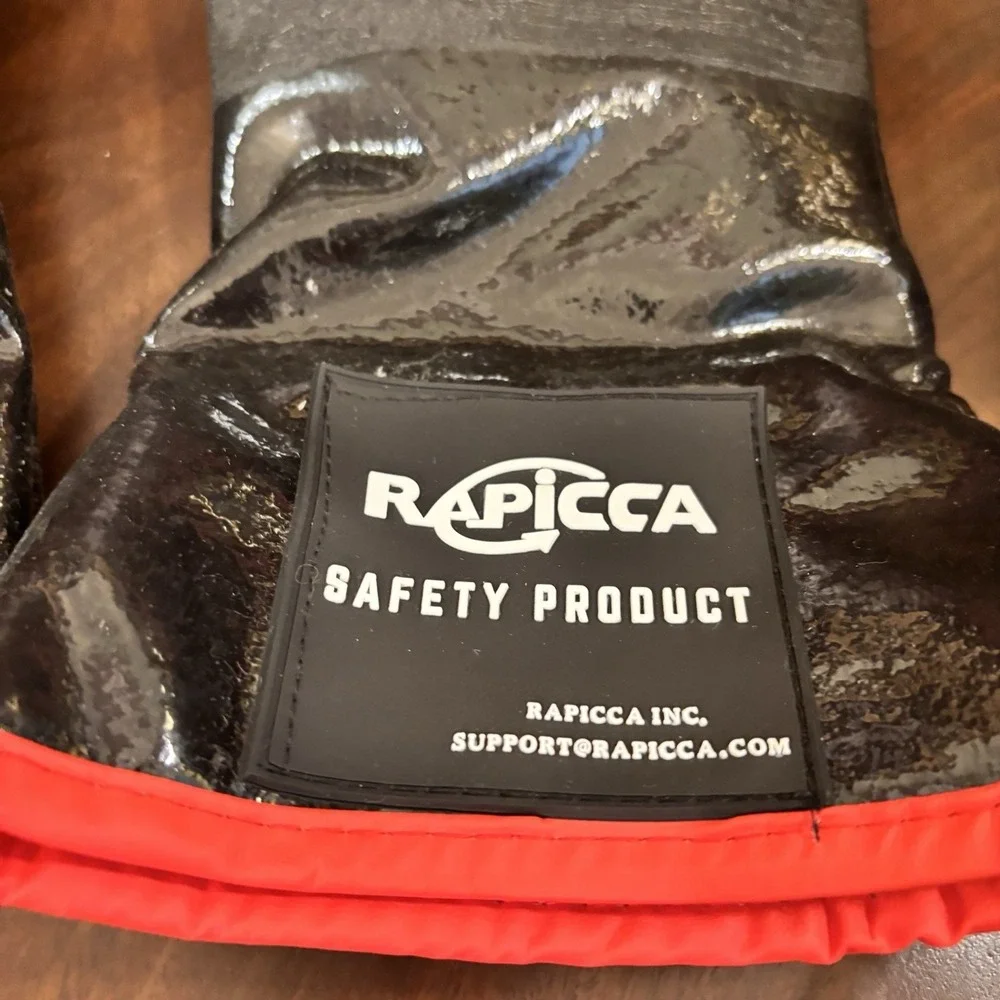 RAPICCA BBQ Grill Gloves XL Heat Resistant Oil Shield Neoprene Smoker Oven NWT‎